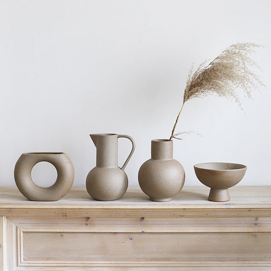 Large Terracotta Vase – Timeless Beauty and Rustic Elegance for Versatile Home Decor