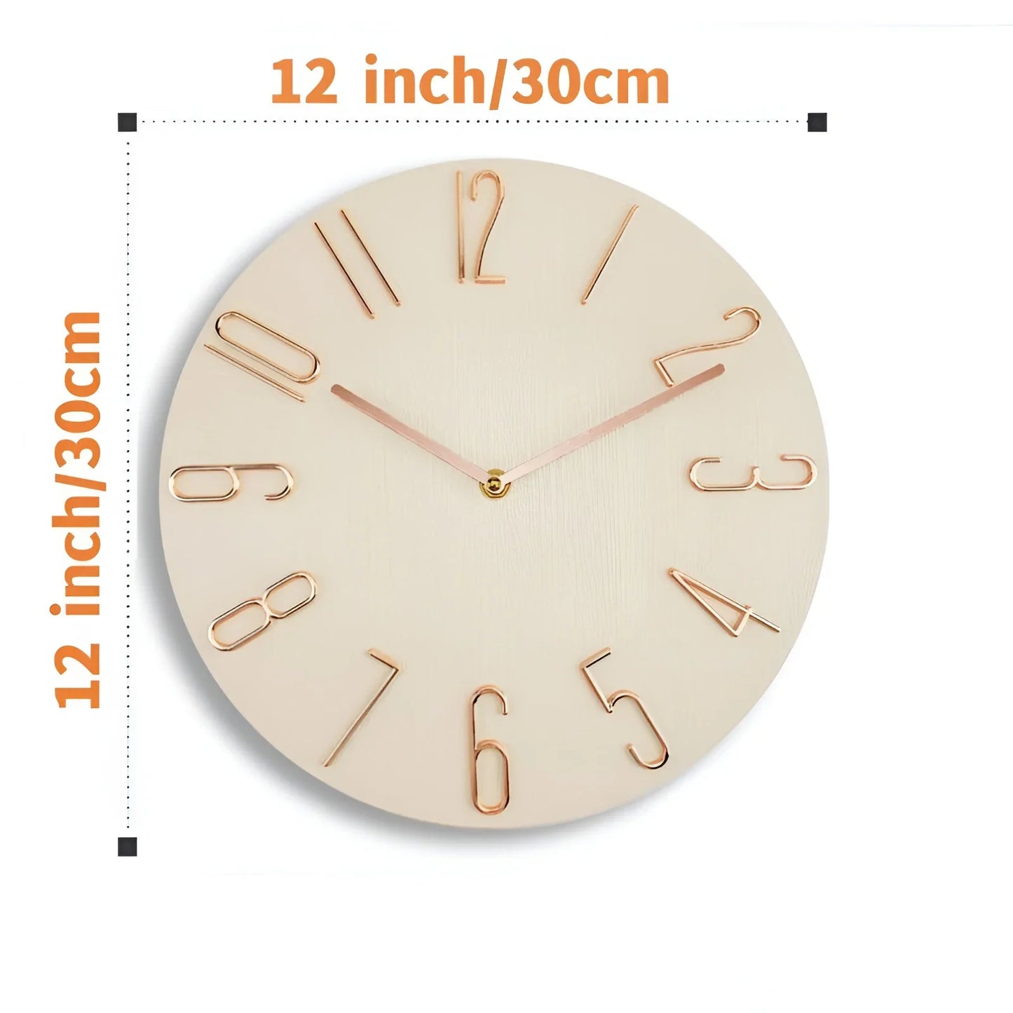 30cm Modern Nordic Style Wall Clock