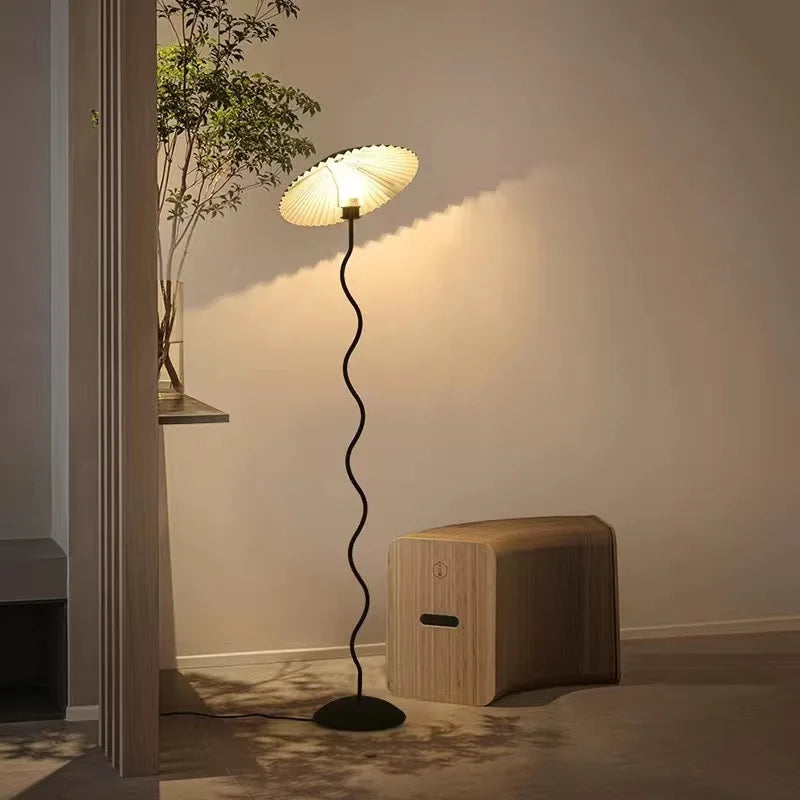 Nordic Retro Minimalist Living Room Floor Lamp