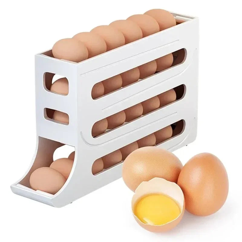 4 Tier Egg Fridge Organiser