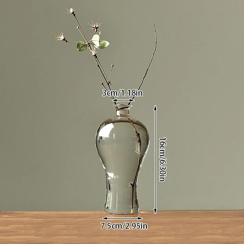 Celestial Glass Blooms – Elegant Glass Vases for Floral Arrangements and Home Decor