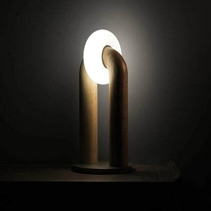 Lumière Arc – Modern Wooden Arch Lamp for Elegant Home and Office Decor