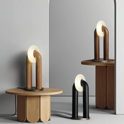 Lumière Arc – Modern Wooden Arch Lamp for Elegant Home and Office Decor