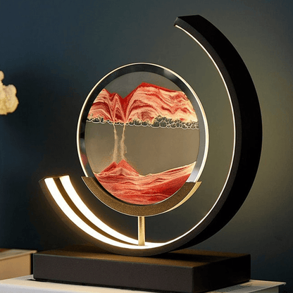 Sands of Time Lamp – Mesmerising Moving Sand Art Lamp for Tranquil Home Decor