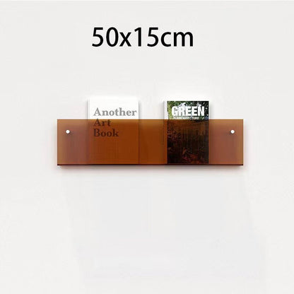 Acrylic Wall-Mounted 'Floating' Magazine Holder