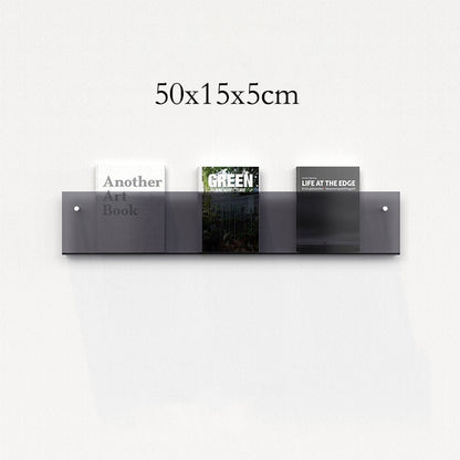 Acrylic Wall-Mounted 'Floating' Magazine Holder