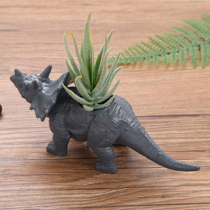 Bright & Colourful Dinosaur Succulent Planter – Fun Animal-Shaped Pots for Whimsical Home or Garden Decor