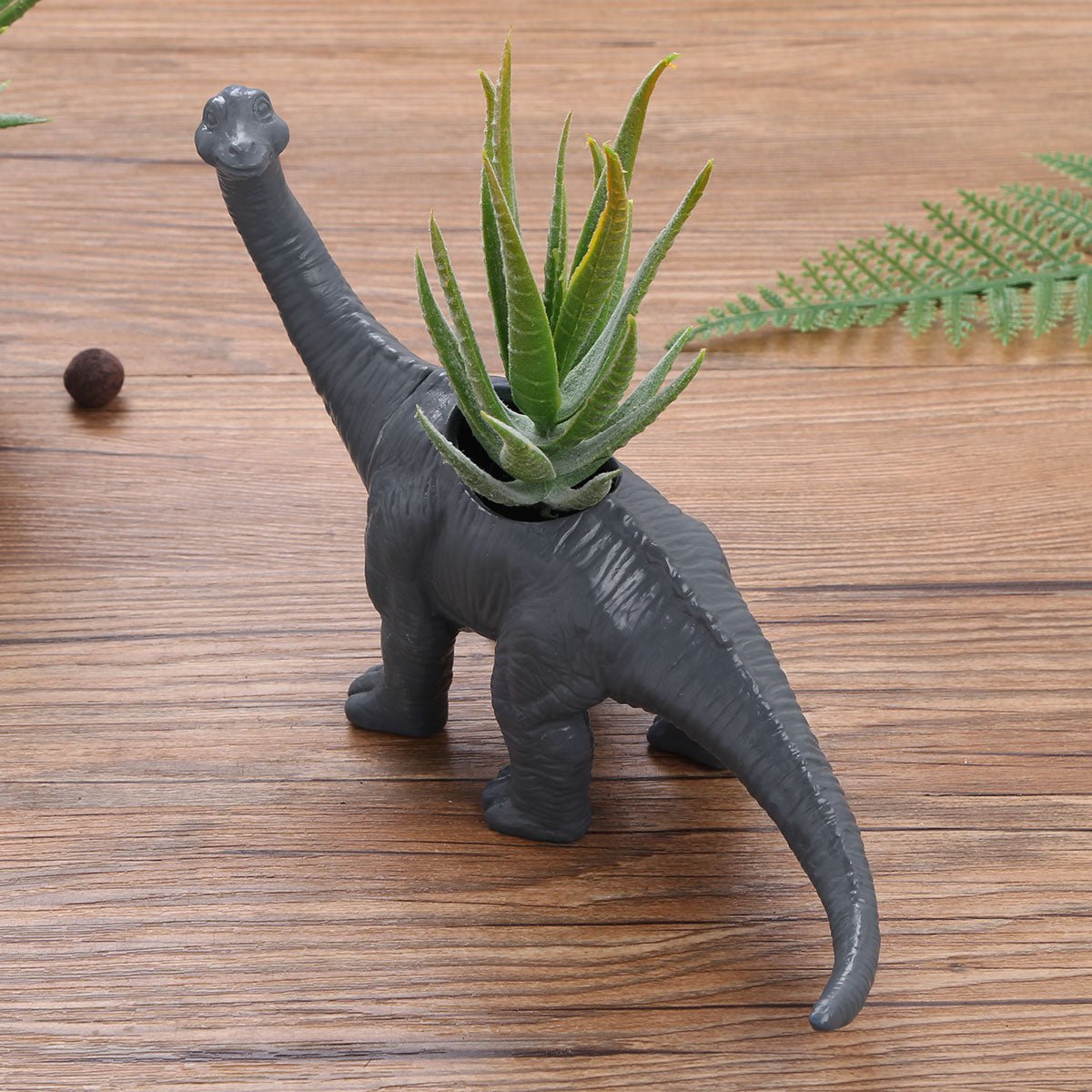 Bright & Colourful Dinosaur Succulent Planter – Fun Animal-Shaped Pots for Whimsical Home or Garden Decor