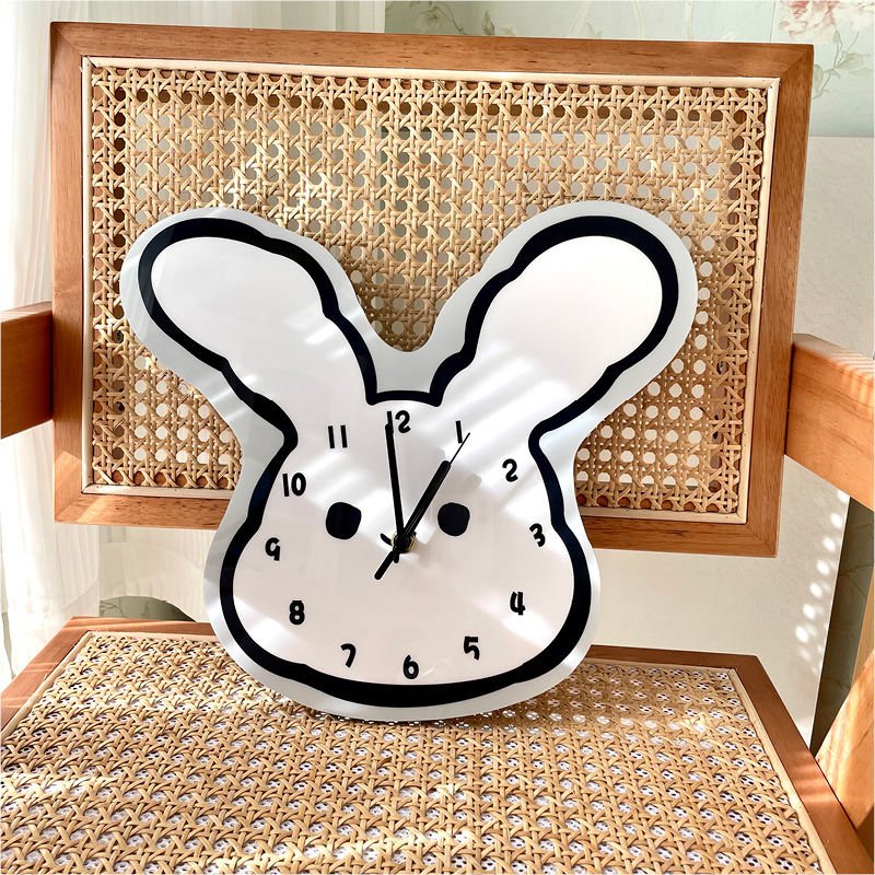 Rabbit Ears Cartoon Wall Clock