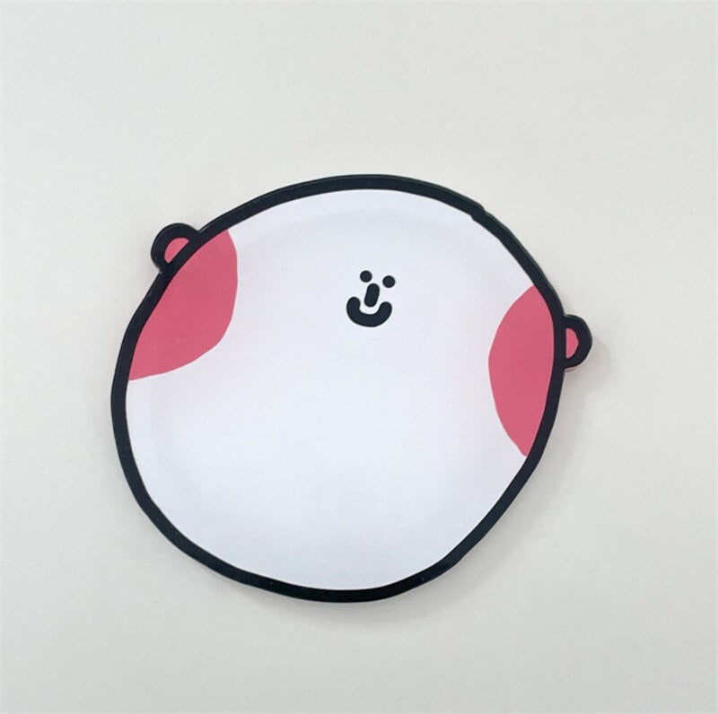 Cartoon Style Non-Slip Heat Resistant Coaster