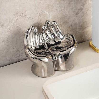 Cartoon Palm Ceramic Soap Holder