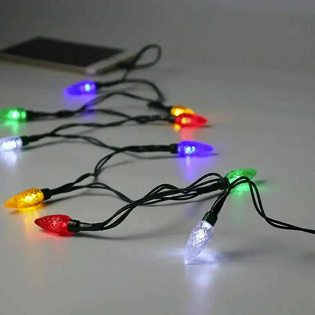 Christmas Light USB Cable Charger For Android + IPhone