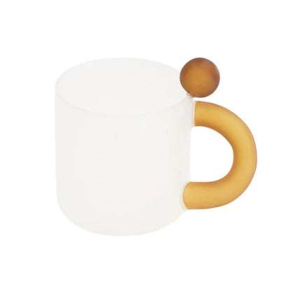 Coffee Mug with Contrasting Chunky Handle – 350ml Modern Ceramic Drinkware