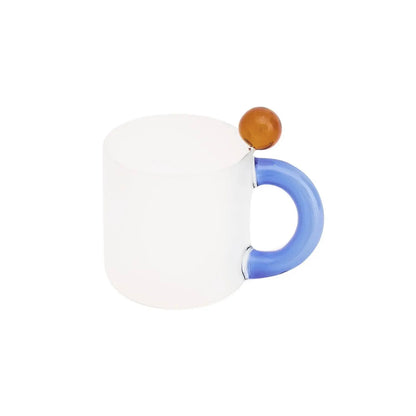 Coffee Mug with Contrasting Chunky Handle – 350ml Modern Ceramic Drinkware