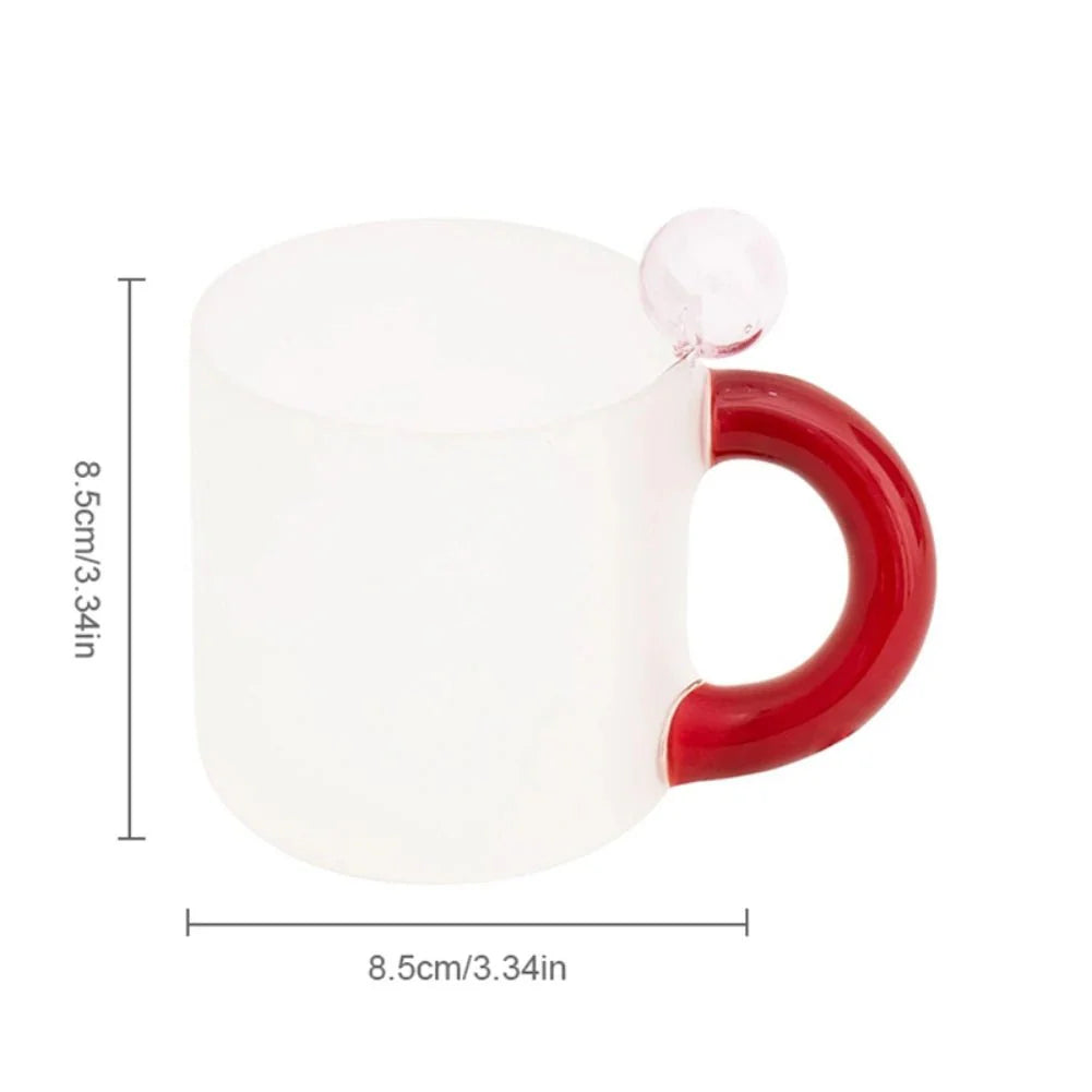 Coffee Mug with Contrasting Chunky Handle – 350ml Modern Ceramic Drinkware