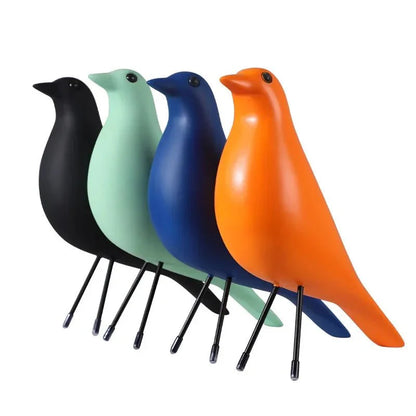 Colourful Novelty Bird House Ornament