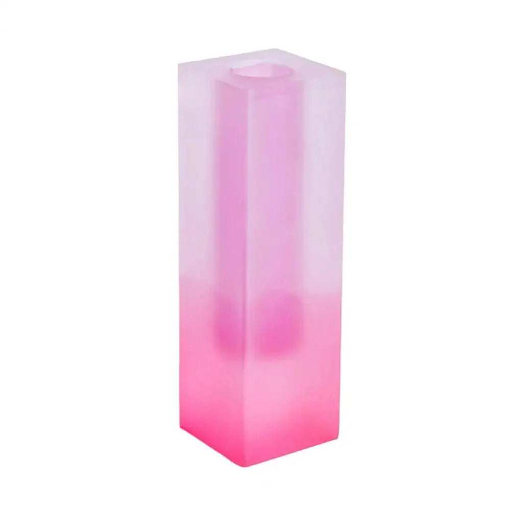 Crystal Effect Gradient Vase – Elegant Faux Crystal Vase for Luxurious Floral Displays