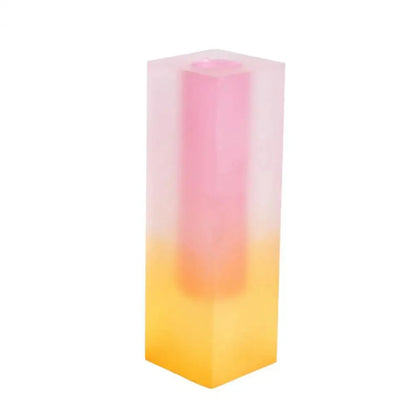 Crystal Effect Gradient Vase – Elegant Faux Crystal Vase for Luxurious Floral Displays