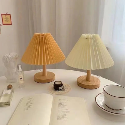 Decorative Pleated Table Lamp