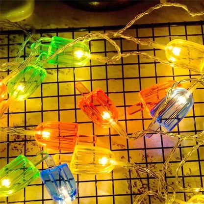 LED Food Fairy Night Light Garland