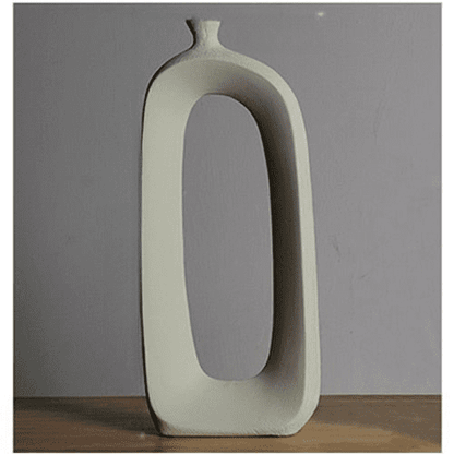 Elegant Tall Ceramic Vase – Modern Chic Statement Piece for UK Home Decor