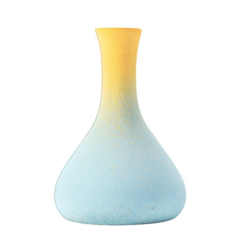 Macaron Coloured Ceramic Decorative Vase – Playful and Vibrant Accent for Modern Home Decor