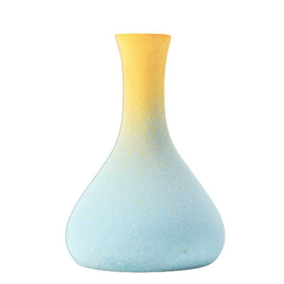 Macaron Coloured Ceramic Decorative Vase – Playful and Vibrant Accent for Modern Home Decor