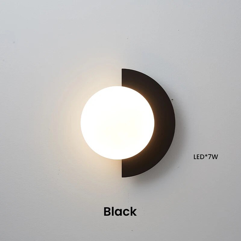 Modern Abstract Style Bright Wall Light