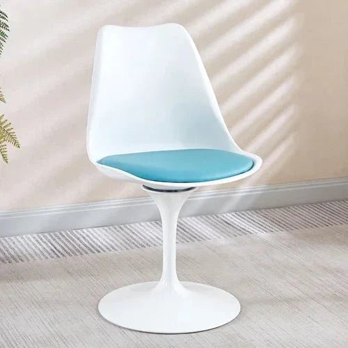 Modern Contemporary Acrylic Terrace Dining Chair with Colourful Upholstery