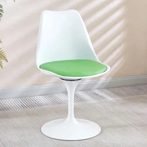 Modern Contemporary Acrylic Terrace Dining Chair with Colourful Upholstery