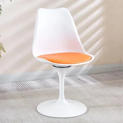 Modern Contemporary Acrylic Terrace Dining Chair with Colourful Upholstery