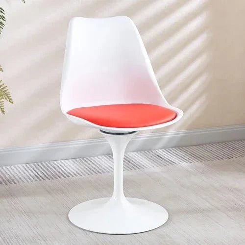 Modern Contemporary Acrylic Terrace Dining Chair with Colourful Upholstery