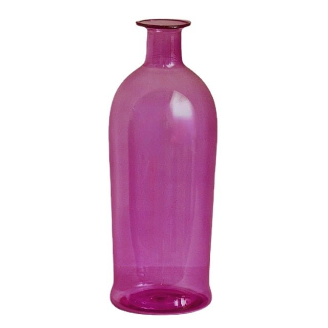 Modern Decorative Flower Bud Vase – Elegant Glass Bottle for Stylish Home Decor