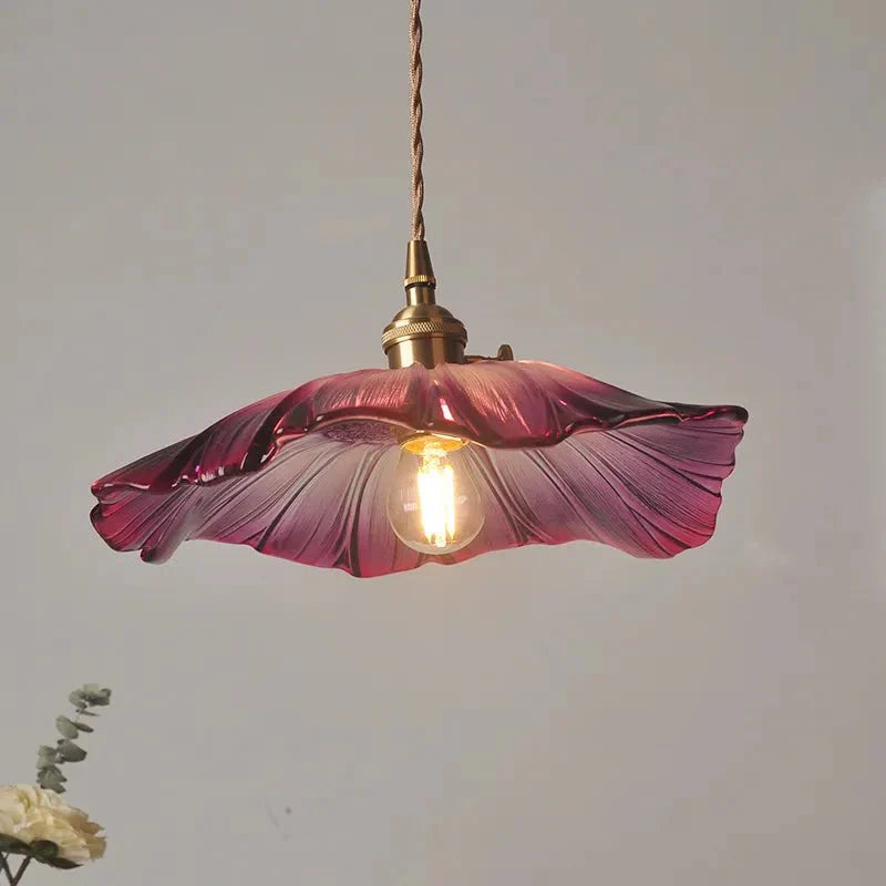 Modern Flower Shaped Pendant Light