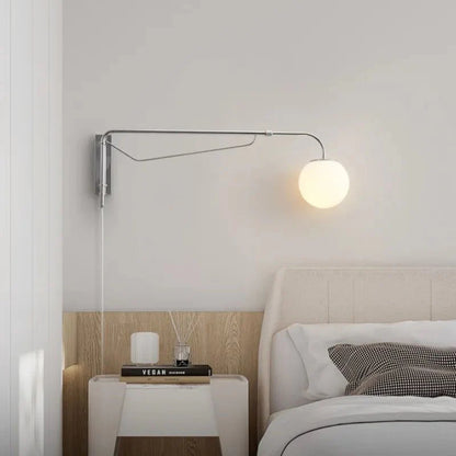 Modern LED Rocker Arm Wall Lamp