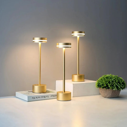 Sleek Touch Control Minimalist Table Lamp