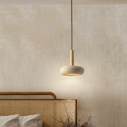 Modern Stoneware LED Pendant Light