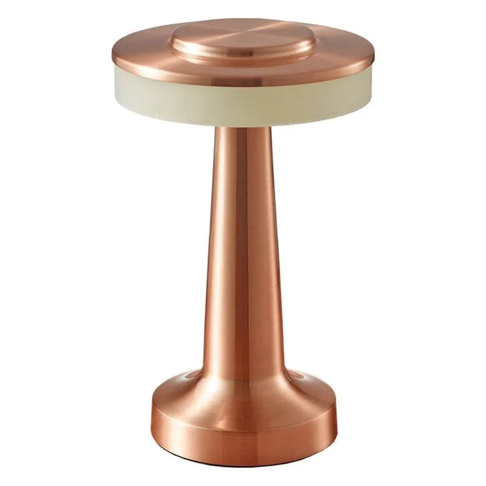 Rechargeable LED Metallic Table Lamp