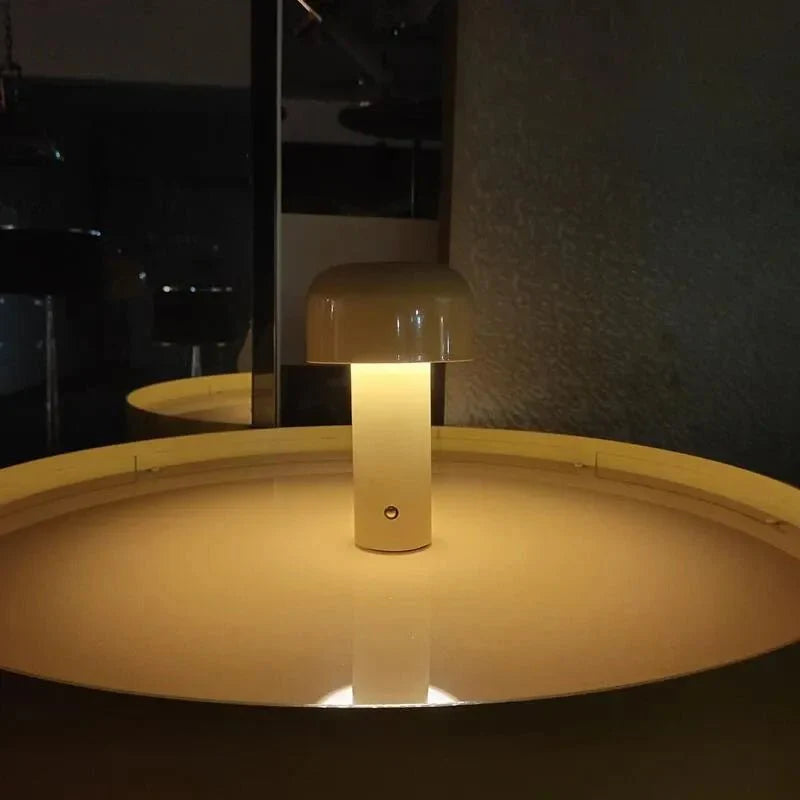 Rechargeable Minimal Mushroom Desk Lamp