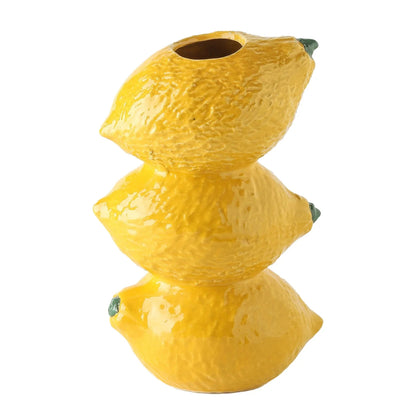 Fruit-Inspired Decorative Vase – Playful and Unique Vase for Floral Arrangements and Home Decor