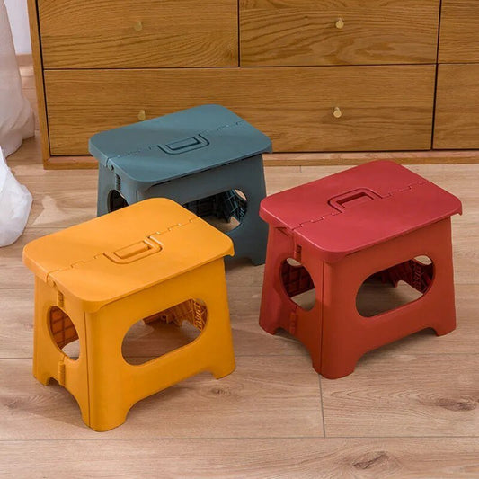 Thickened Plastic Portable Folding Stool