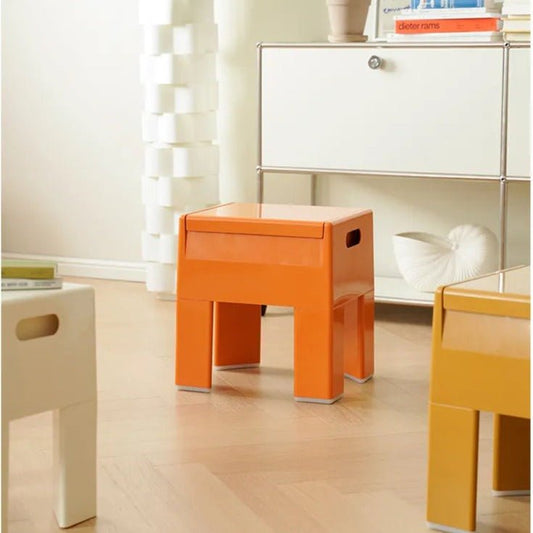 Versatile Space Age Folding Storage Stool