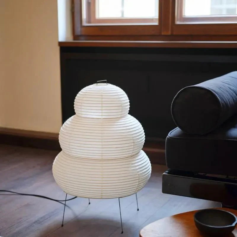 Serenity Rice Paper Yekou Lantern Floor Lamp