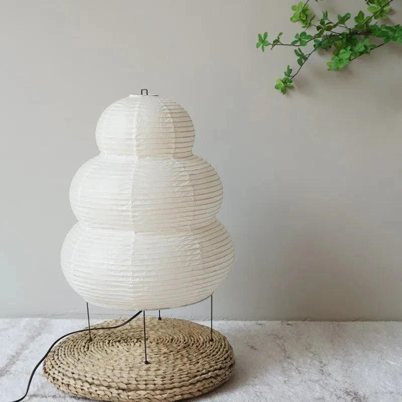 Serenity Rice Paper Yekou Lantern Floor Lamp